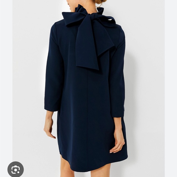 New With Tags Tuckernuck Navy Daphne Dress - Picture 2 of 15